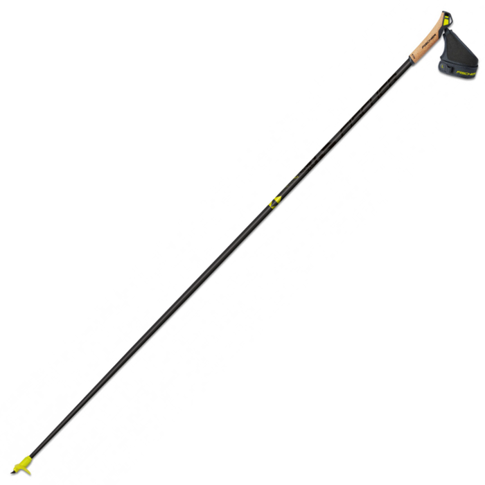 Лыжные палки FISCHER (Z40219-F) RCS (Freesize) (Карбон 100%) (черный)