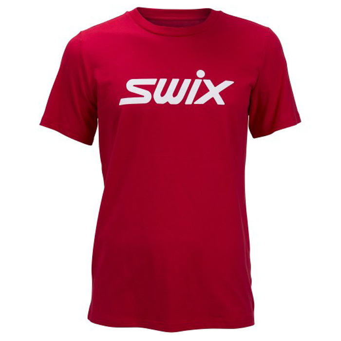 Термобелье мужское (верх) SWIX Swix big logo (красный)