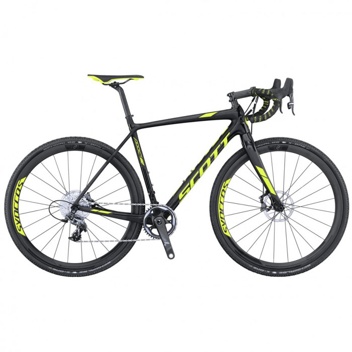 Велосипед SCOTT Addict CX 10 disc (черный) (2017)