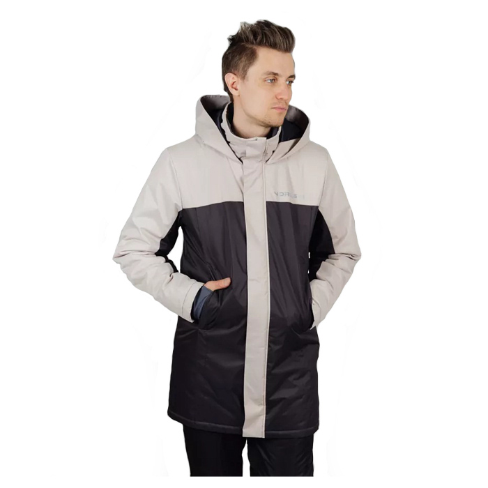 Куртка утепленная NORDSKI Parka (бежевый/коричневый)
