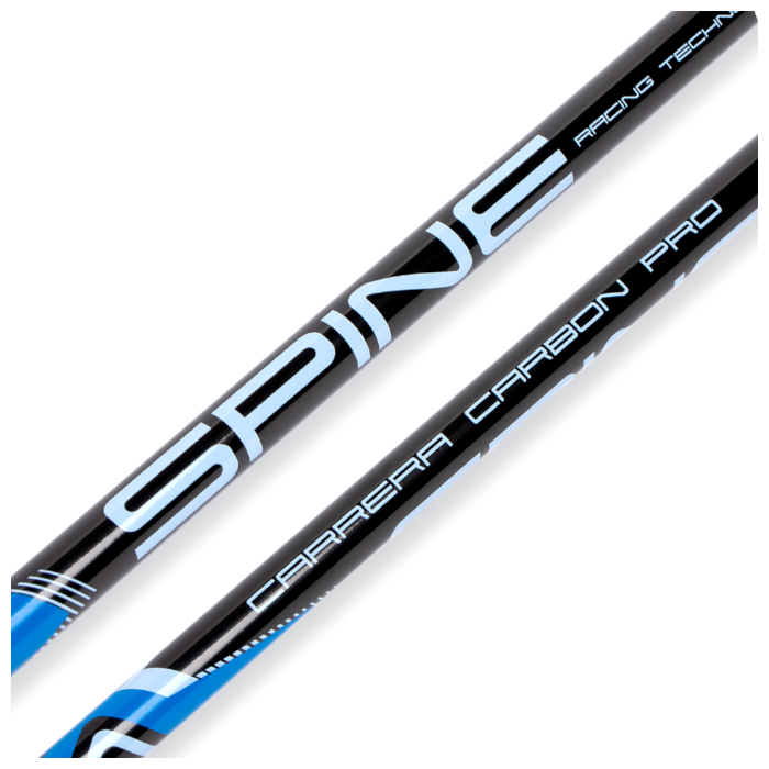 Лыжероллерные палки SPINE (10602) Carrera Carbon (Карбон 100%) (синий)