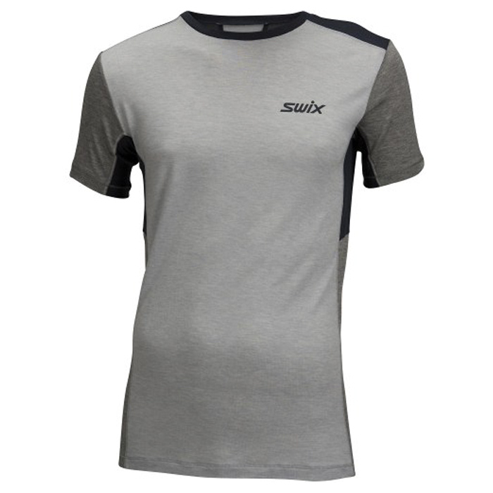 Термобелье мужское (верх) SWIX Motion Tech Wool (серый)