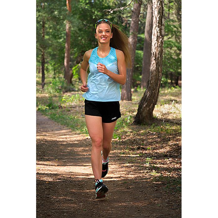 Майка для бега женская KV+ Arena Running Top (бирюзовый)