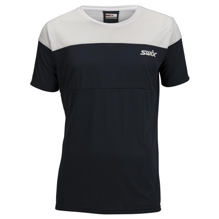 Футболка для бега SWIX Motion Sport (синий/белый)