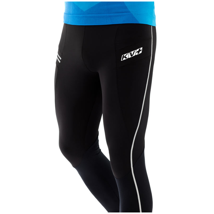 Одежда для бега KV+ Брюки FIT (7S22.1) (черный)