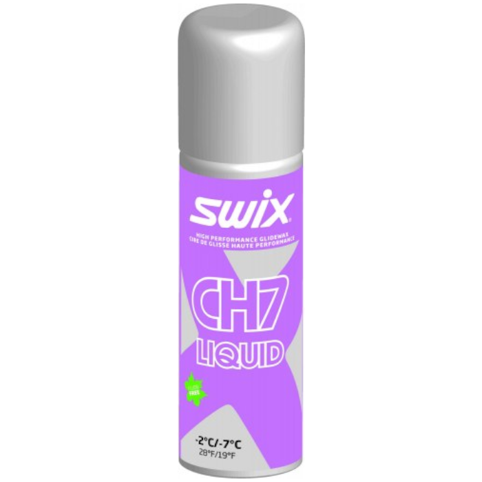 Парафин углеводородный, жидкий SWIX CH7X Violet (-2°С -7°С) 125 ml