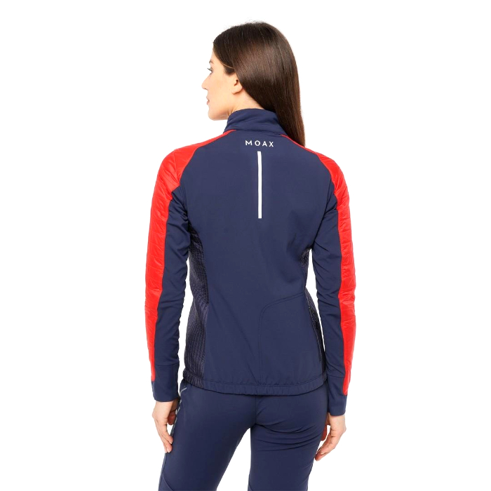 Куртка разминочная женская MOAX Tauri PRO Hybrid (красный)