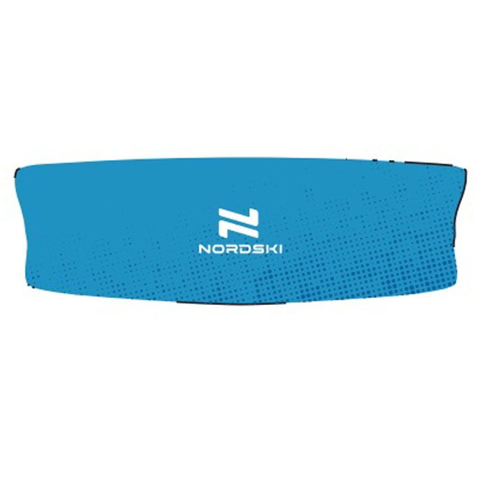 Повязка NORDSKI Pro (голубой/черный)