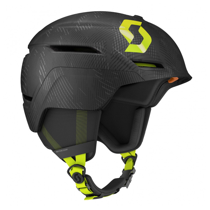 Шлем SCOTT Symbol 2 Plus D (US:M) (черный/зеленый)