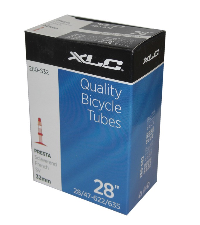 Камеры XLC Bicycle tubes 28&quot;_1 1/8*1,75 SV 40 мм