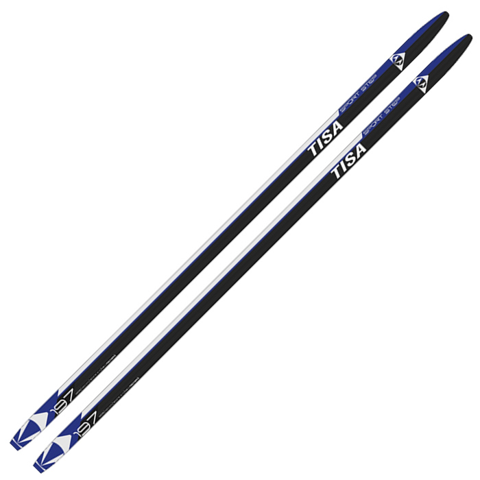 Лыжи беговые TISA Sport Step Blue (голубой)