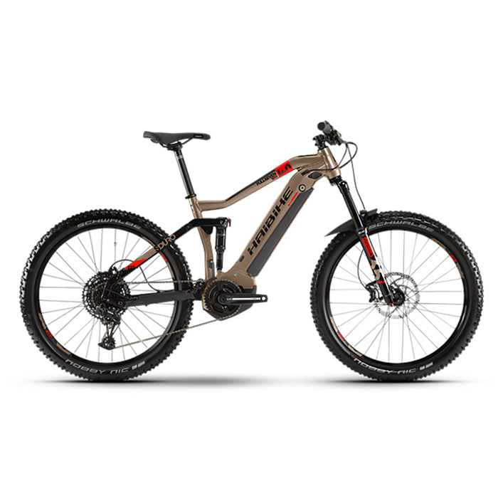Электровелосипед HAIBIKE Sduro FullSeven Lf. LT 4.0 i500Wh (коричневый) (2020)