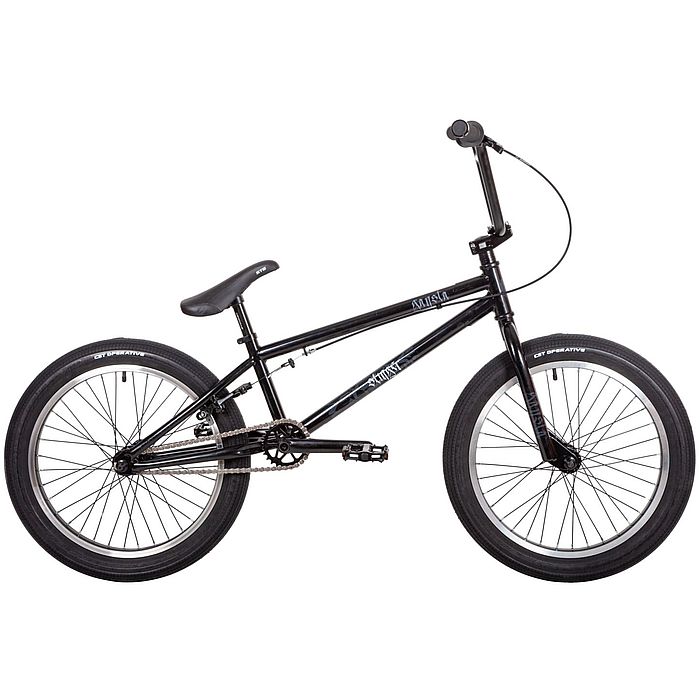 Велосипед STINGER Gansta BMX 20" (черный) (2021)
