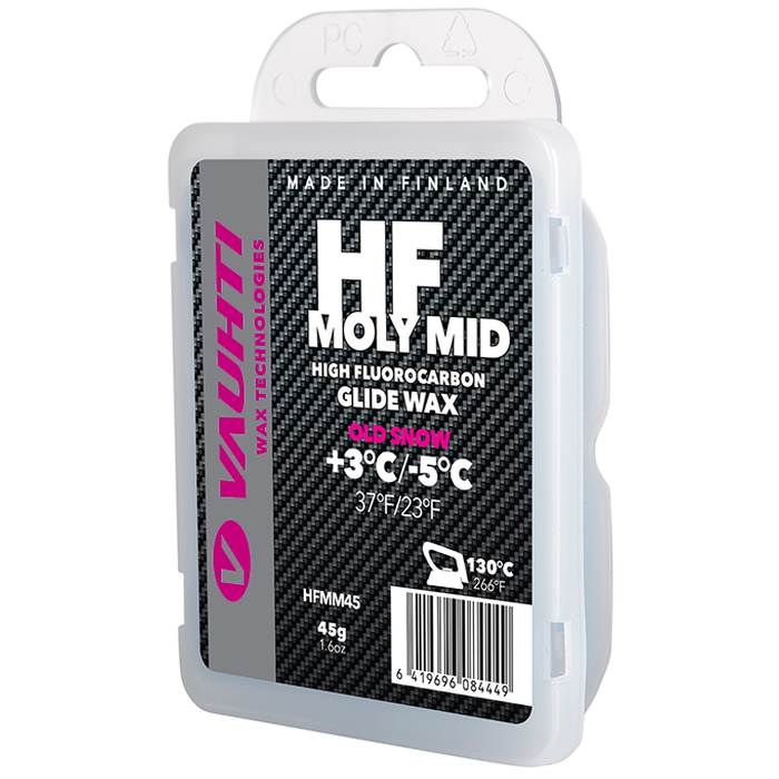 Парафин высокофтористый VAUHTI HF Moly Mid (+3°С -5°С) 45 г.