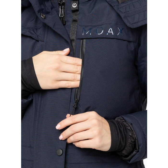 Парка женская MOAX Siberia Dupont (синий)