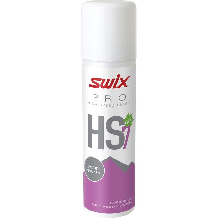 Парафин углеводородный, жидкий SWIX HS7 Violet (-2°С -8°С) 125 ml