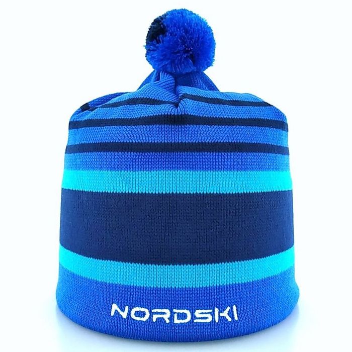 Шапка вязаная NORDSKI Bright (синий)