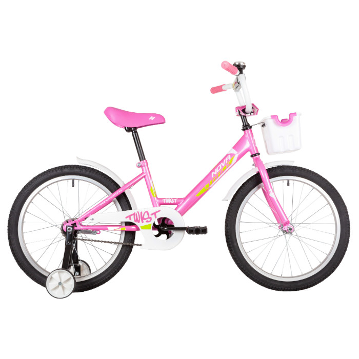 Велосипед NOVATRACK Twist 20" (розовый) (2020)