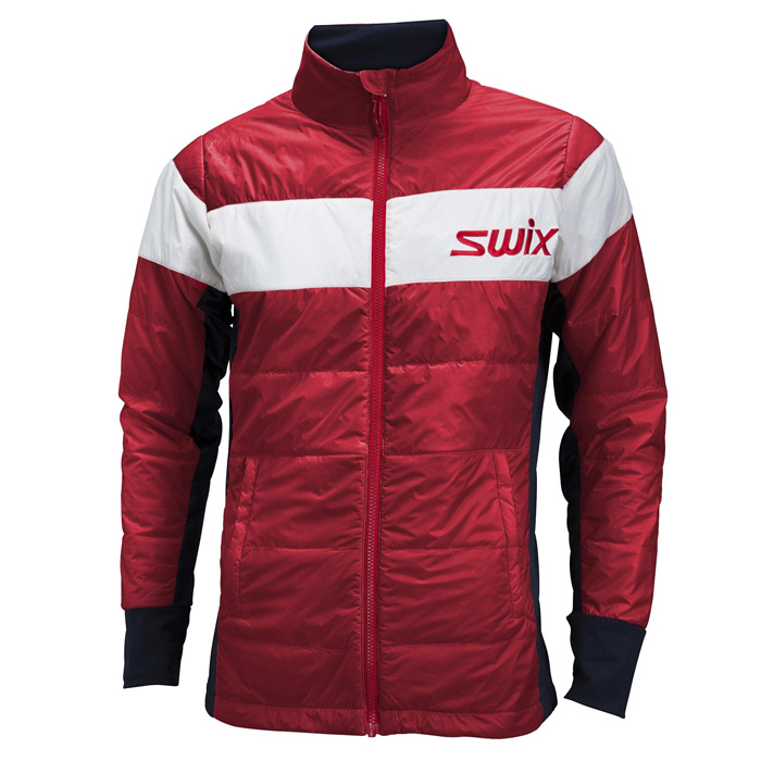 Куртка разминочная SWIX Surmount Primaloft (красный)