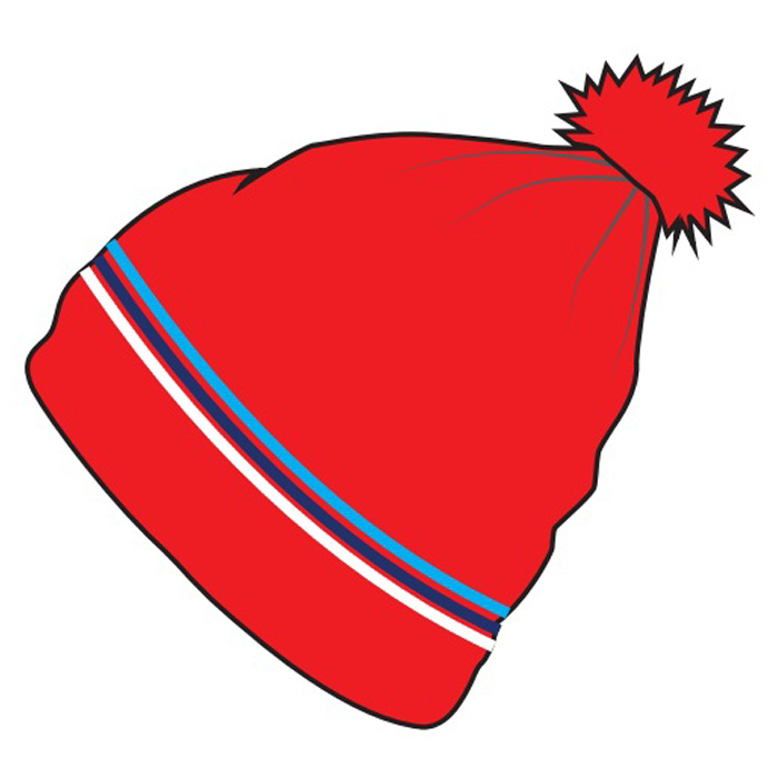 Шапка вязаная NORDSKI Frost (красный)