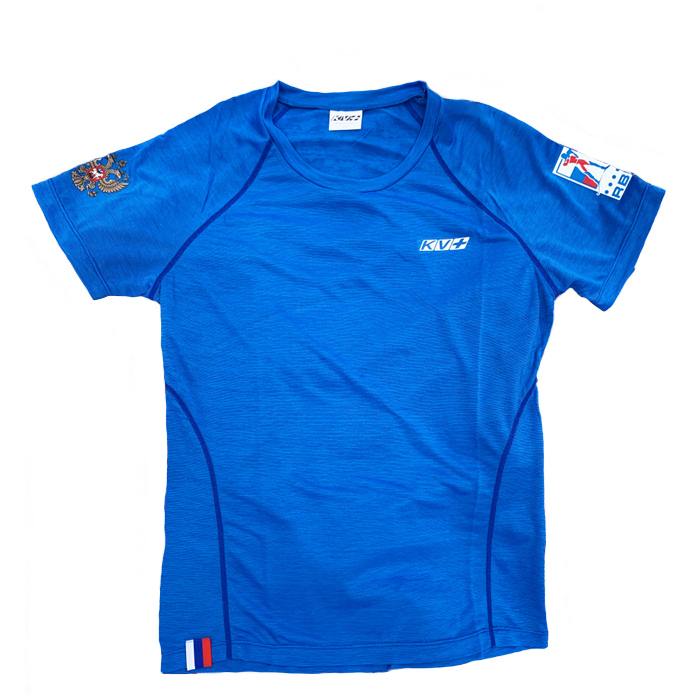 Футболка для бега KV+ Garda T-shirt RBU (синий)