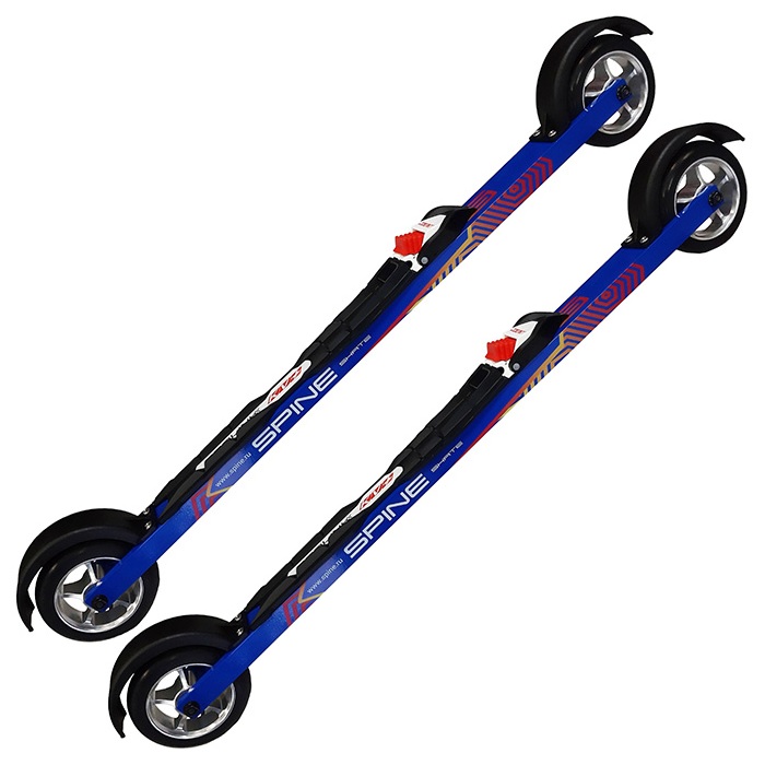 Лыжероллеры с креплениями SPINE Коньковые Concept Skate (615/78А_5/100х24) (синий)
