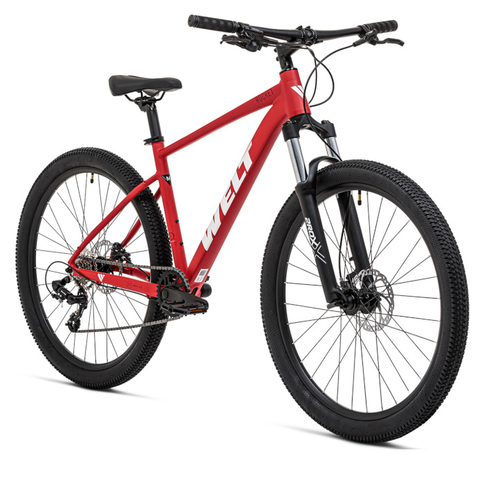 Велосипед горный (MTB) WELT Rocket 27 HD (красный)