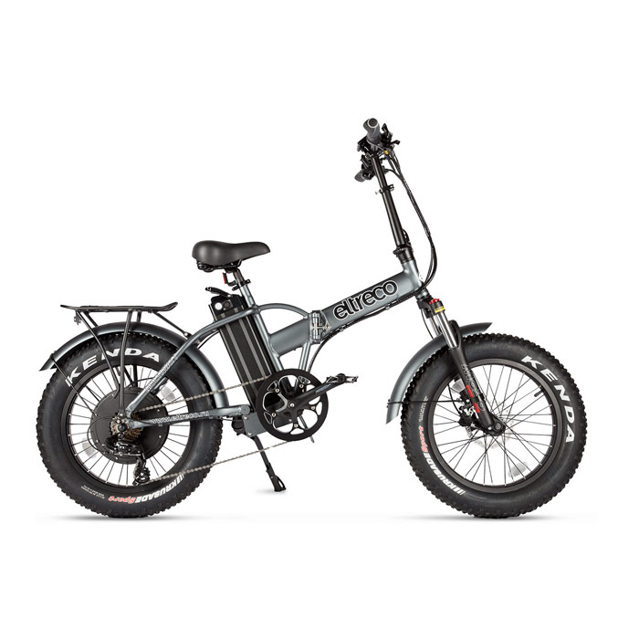 Электровелосипед ELTRECO MULTIWATT 1000 Wh (т.серый) (2019)