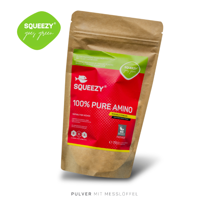 Аминокислоты SQUEEZY 100% Pure Amino (Нейтральный) 200 гр.