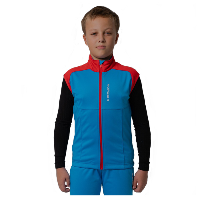 Жилет разминочный Jr. NORDSKI Premium (синий)
