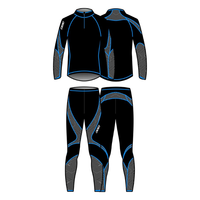 Комбинезон раздельный KV+ Lahti Two Pieces Unisex (черный)