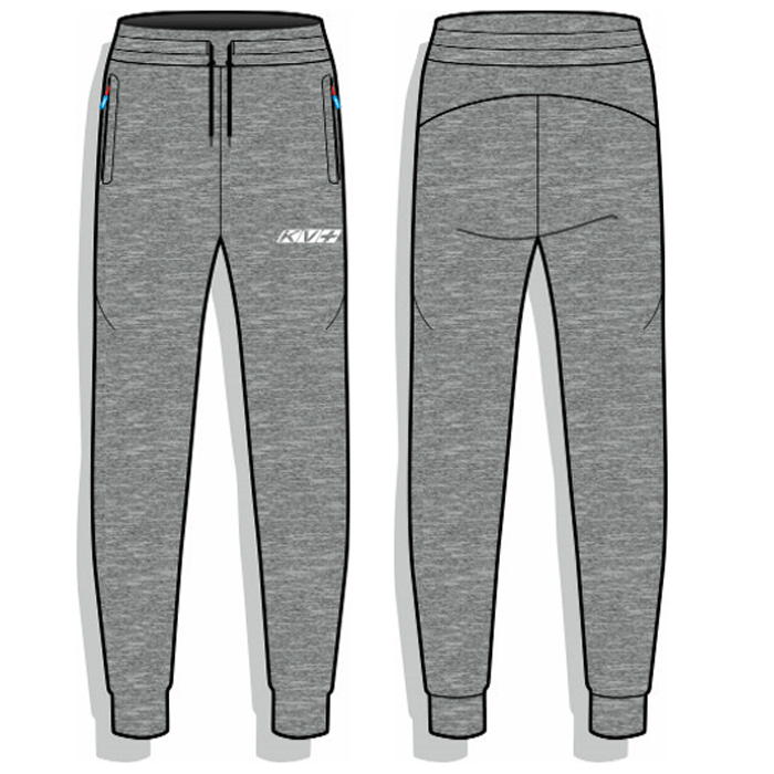 Брюки разминочные женские KV+ Jogger Foca Woman Pants (серый)