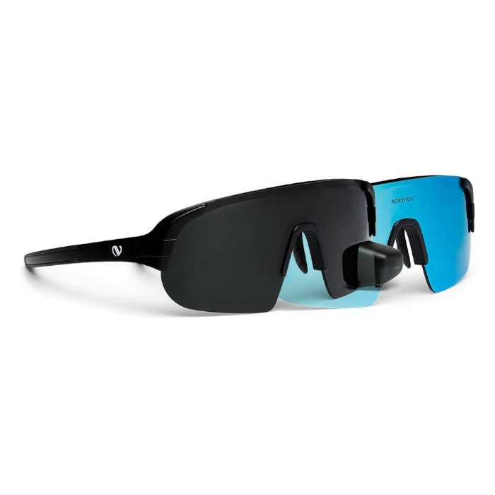 Очки спортивные NORTHUG TriEye (черный)