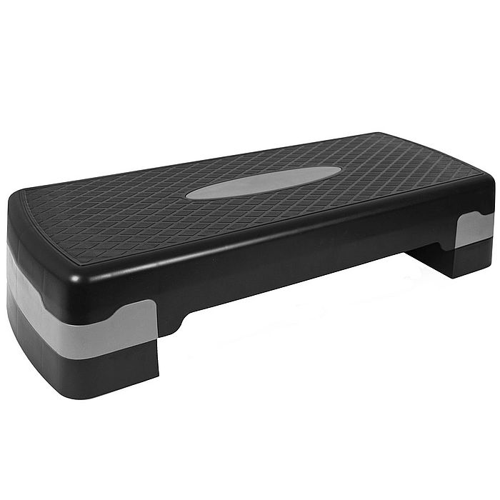 Степ - платформа SPORTEX HKST105-AA, 2 уровня (серый)