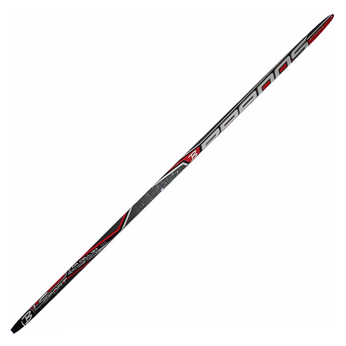 Лыжи беговые BRADOS Light Sport (черный/красный)