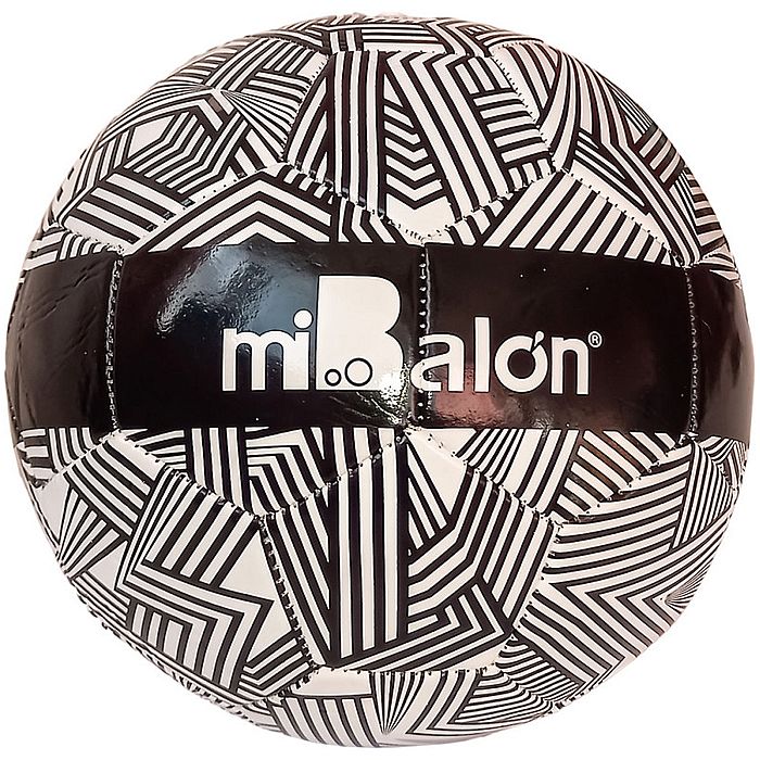 Мяч футбольный MIBALON (№5, 3-слоя  PVC 1.6, 280 гр) (черный/белый)