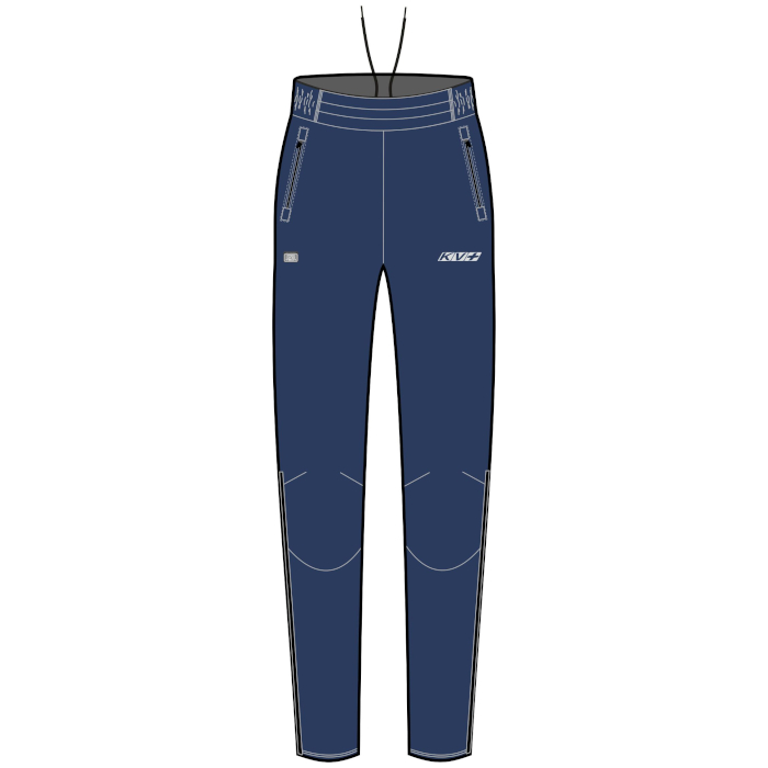 Брюки разминочные женские KV+ Karina (синий)
