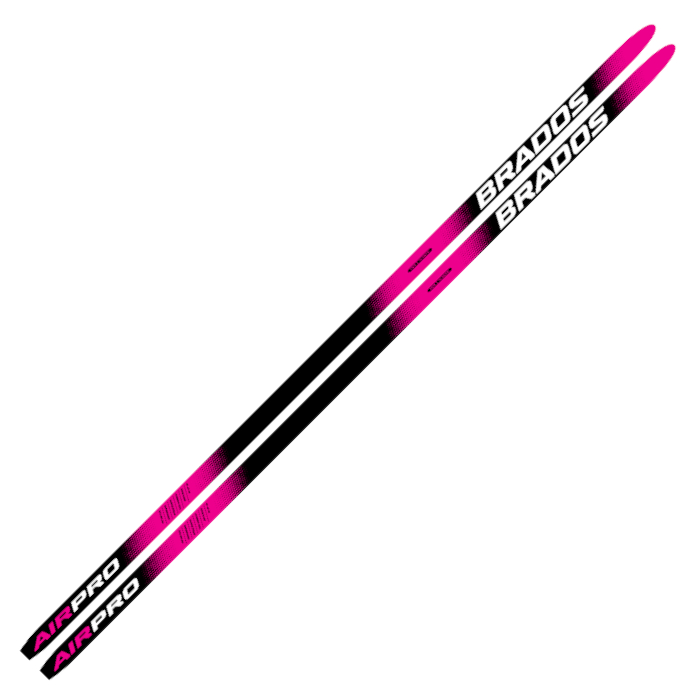 Лыжи беговые BRADOS Air Pro NIS (розовый/черный)
