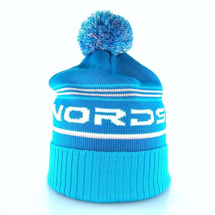 Шапка вязаная NORDSKI Stripe (бирюзовый)