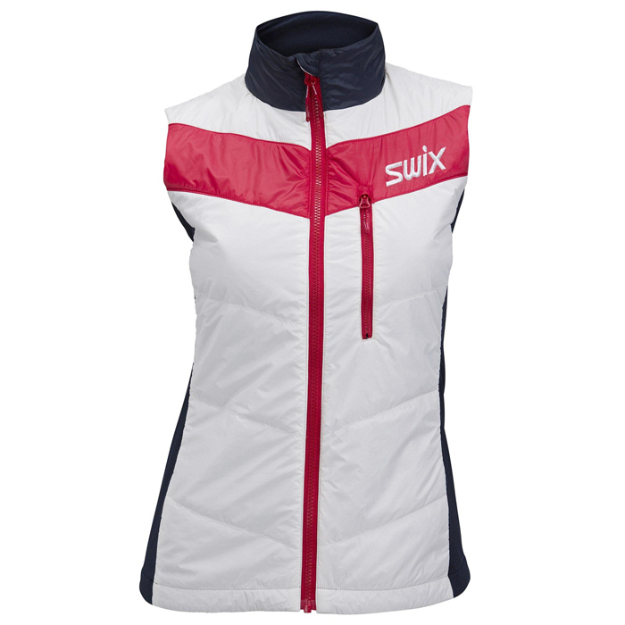 Жилет утепленный женский SWIX Surmount Primaloft (белый)