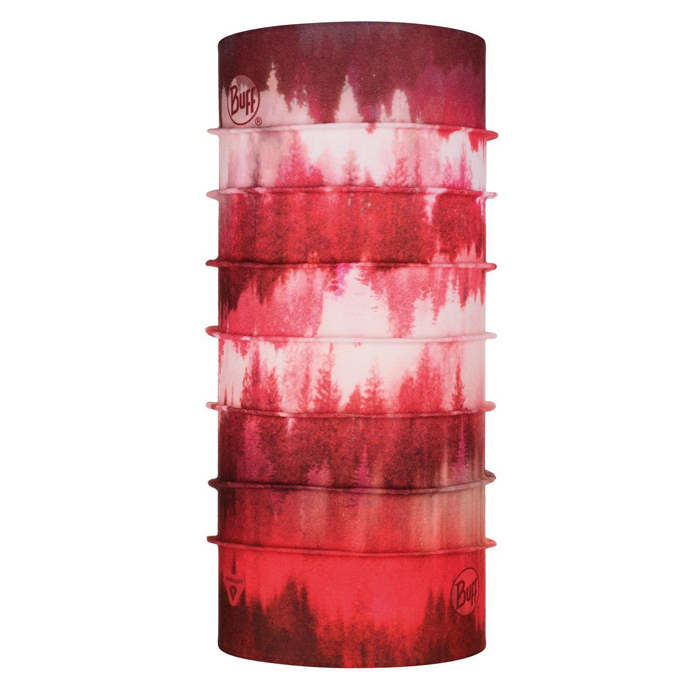 Бандана BUFF ThermoNet Misty Woods Blossom Red (красный)