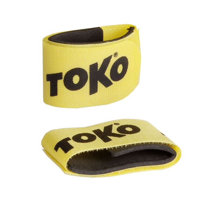 Стяжки TOKO Ski Clip Nordic (для беговых лыж, упаковка 60 шт.) (желтый)