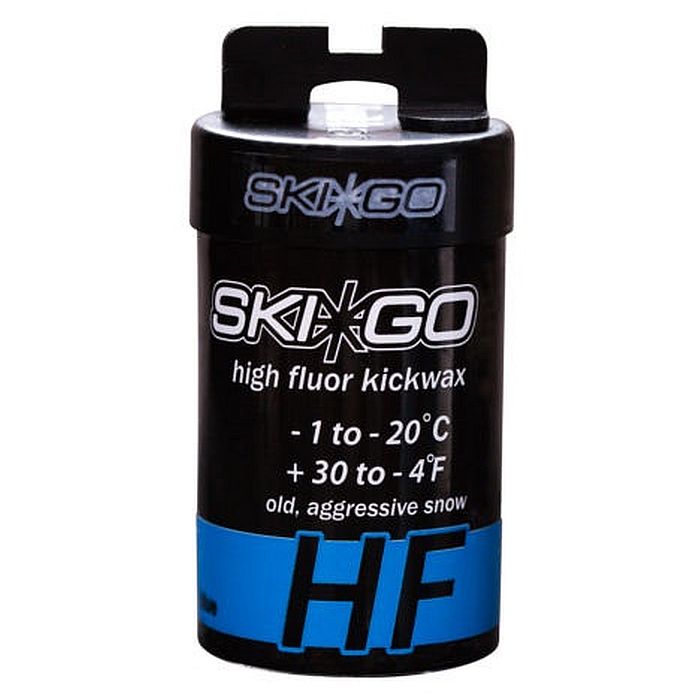 Мазь держания, твердая SKIGO HF Kickwax Blue (все типы снега, кроме нового) (-1°С -20°С) 45 г.