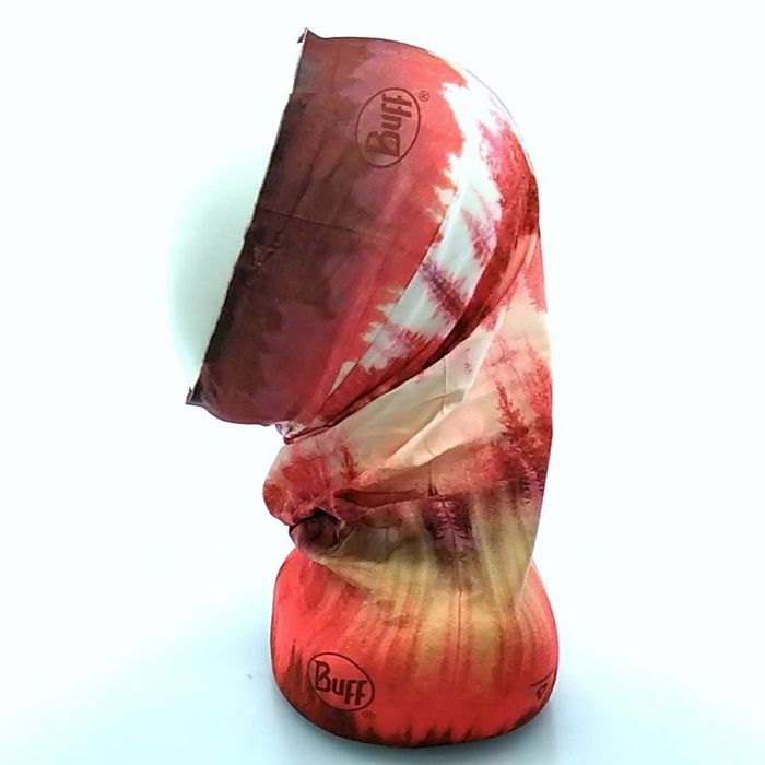 Бандана BUFF ThermoNet Misty Woods Blossom Red (красный)