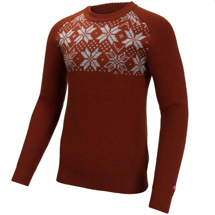 Свитер ULVANG Rav Kiby Roundneck Ms (красный)