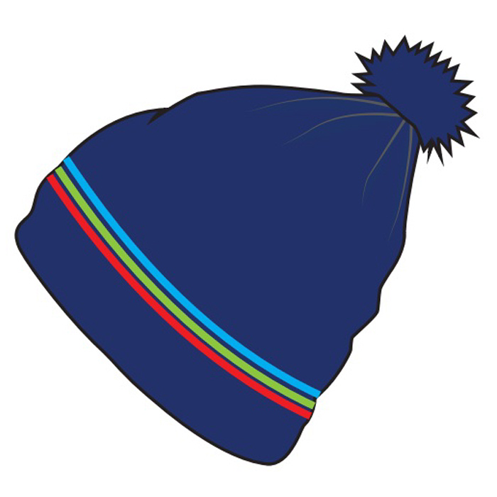 Шапка вязаная NORDSKI Frost (синий)