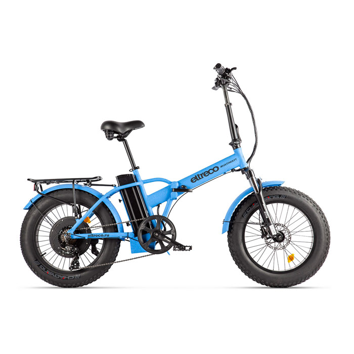 Электровелосипед ELTRECO MULTIWATT NEW 1000 Wh (синий карбон) (2020)