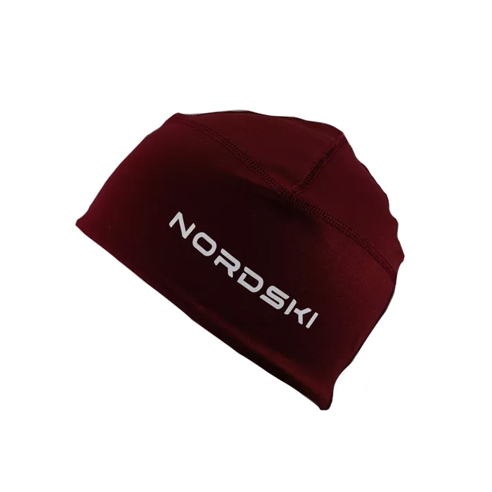 Шапка тренировочная NORDSKI Jr.Warm (бордовый)