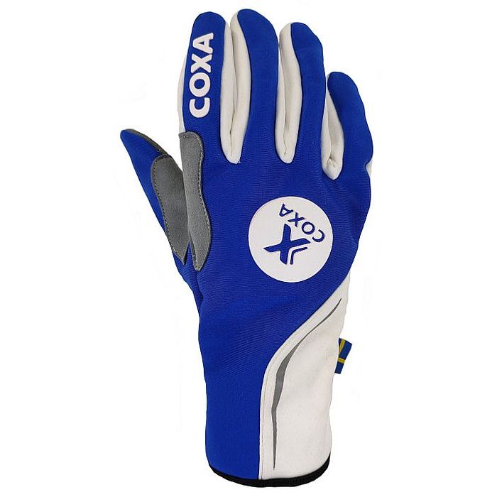 Перчатки лыжные COXA Thermo Gloves (голубой/белый)
