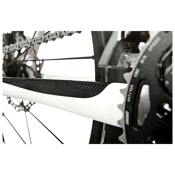 Защита велосипеда BBB CarbonSkin (карбон/черный)